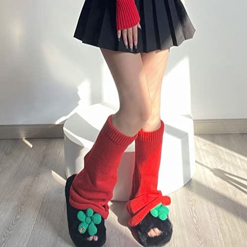 Image of Sexybody Women's Leg Warmers Fashion Knit Warmers Long Socks Cute Y2K Kawaii Japanese Lolita Harajuku Accessories for Girls