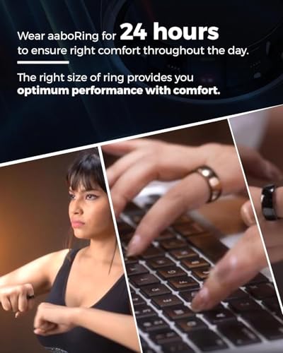 Image of aabo aaboRing Sizing Kit for Finger - Try Before You Buy - Accurate Finger Fit for Adults - Choose from Sizes US 6 to US 13 - Wear-Test Fit for Comfort & Performance