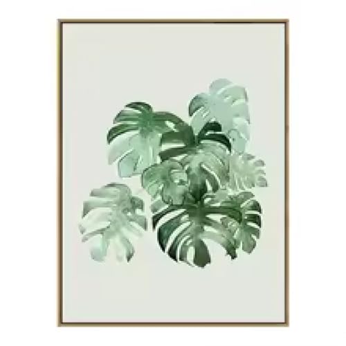 Impression sur toile Monstera art mural de qualité salon - 5