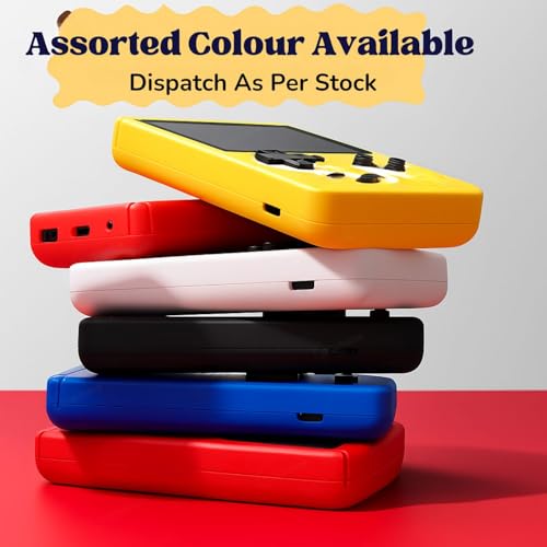 Image of GRAPHENE Retro Handheld Gaming Console 400 Classic Built-in Games Videogame 3.0-Inch Screen Rechargeable Battery Portable Video Game Player with TV Output (Pack of 1)