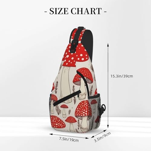 Mochila Sling Bag cruzada para senderismo y viajes miniatura 3