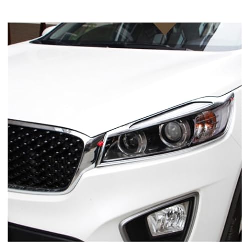 Moldura de faros delanteros KIA Sorento 2016-2019 de alta protección adhesiva 5