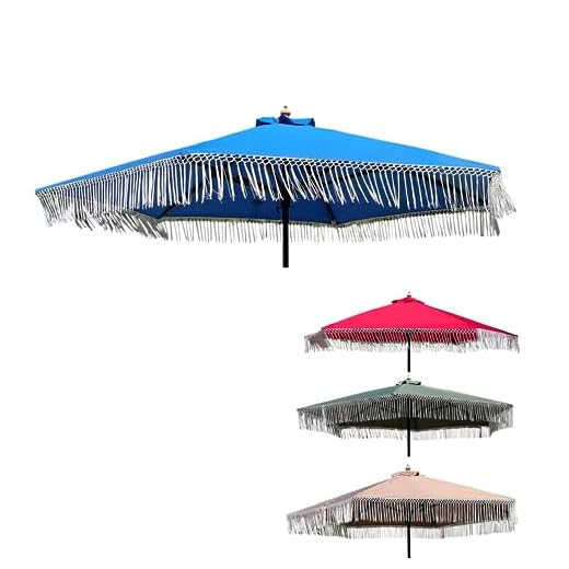 Best wind resistant patio umbrella south florida FORMOSA 9ft Umbrella Replacement Canopy