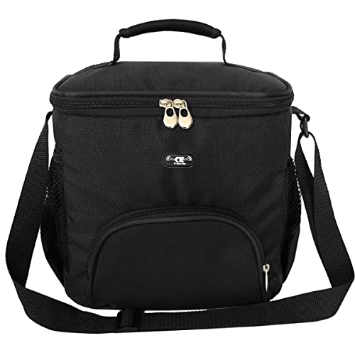 Bolsa Térmica Fitness Preta com Divisória Marmita Dieta 10 Litros CK Presentes…