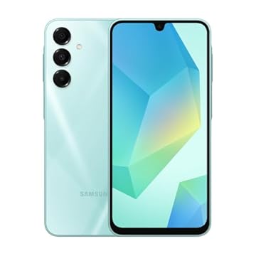 Samsung Celular Galaxy A16 5G, 256GB + 8GB RAM, Câmera de até 50MP, Tela 6.7", NFC, IP54, Bateria 5000 mAh (Verde Claro)