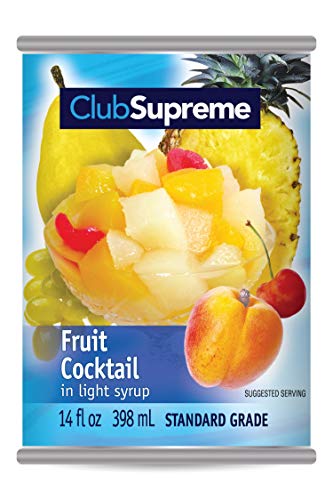 Club Supreme - Club Supreme Canned Fruit - Fruit Cocktail In Light Syrup 398Ml / 14 Fl Oz