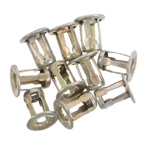 MOLUCKFU 10pcs License Plate Fasteners Fit Automotive License Plate Screws for Secure Mounting Vibration Resistance Easy Installation Compatible with