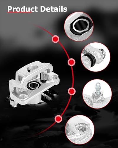 Image of cciyu 19-B2780A 19-B2781A Rear Left & Right Brake Calipers Assembly w /Bracket 2007 2008 2009 2010 2011 2012 For Nissan For Altima,2007 2008 For Nissan For Maxima