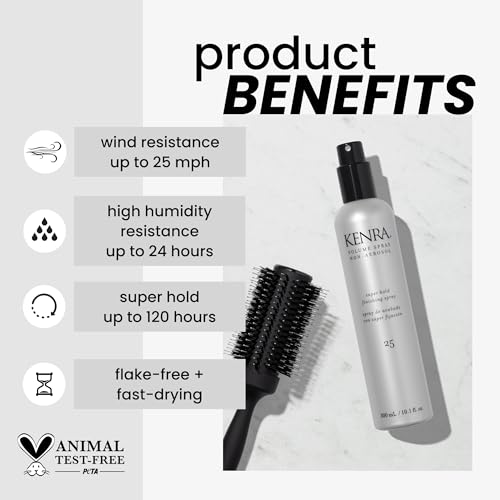 Kenra Volume Spray Non Aerosol 25 | Super Hold Finishing Spray | High Humidity Resistance | Flake-Free and Fast-Drying | All Hair Types - Image 3