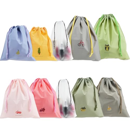 Sacs de rangement colorés imperméables protégeant les affaires de piscine