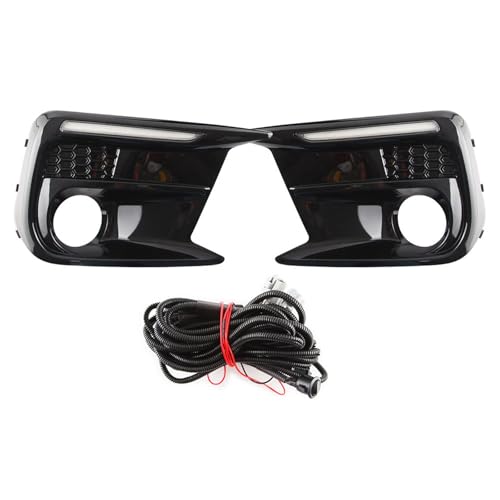Luz de circulación diurna LED con señal de giro integrada para parachoques Subaru WRX