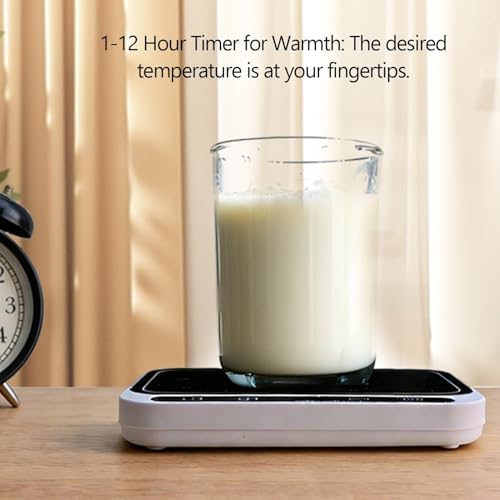 Chauffe-Mug Électrique Bureau Chauffante Eau Lait 8 Températures