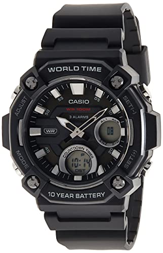 Montre sport Casio AEQ-120W-1AVCF étanche avec alarme et chrono