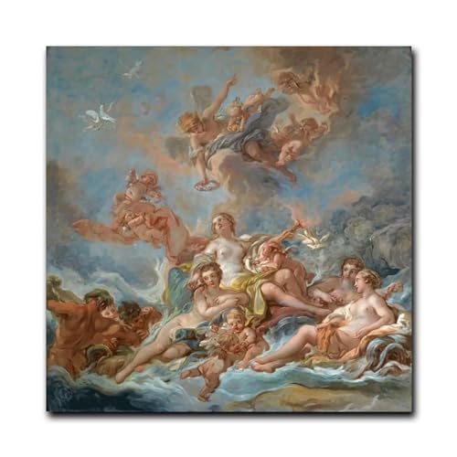 Impression sur toile haut de gamme YAJNILUCK œuvre d'art encadrée