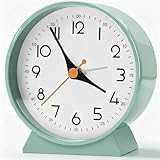 Dimensions : mesurant 9,4 x 4,1 x 8,6 cm, cette jolie horloge de bureau peut s'adapter à n'importe quelle table, étagère ou table de chevet sans prendre trop de place.