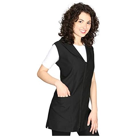 Smockers Gwen Professional Salon Vest, Stylist Vest, Cosmetology Uniform, Bleach Proof Cover