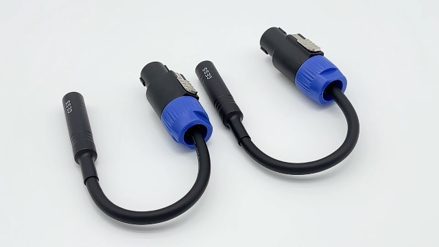 Conector De Audio TS Macho 1/4" (6.35 Mm) REAN NYS225B - Para Cables De Altavoz, Conexión Por Crimp