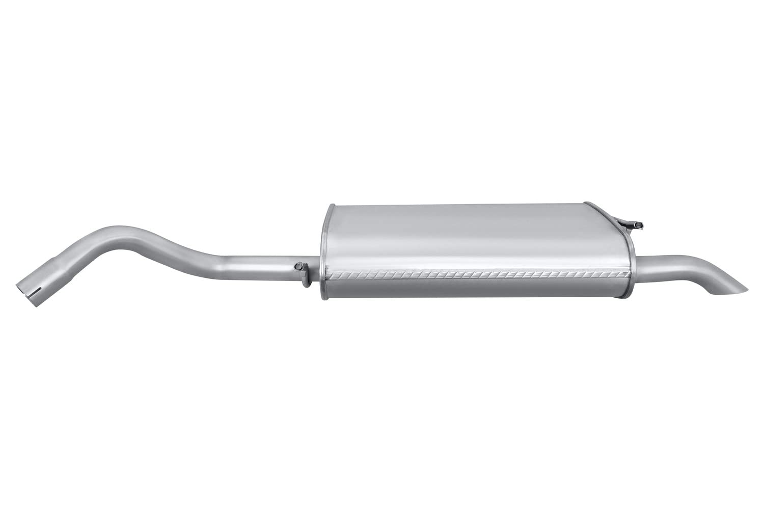 HELLA 8LD 366 029-991 Tłumik końcowy - Easy2Fit® Kit - z tyłu - jednoczęściowy - Komplet z elementami do montażu