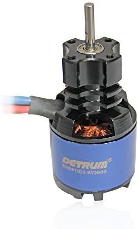 Dynam detrum 2815 brushless Outrunner KV3600 Motor for A-10 and Cessna 550 Turbo Jet RC Airplanes