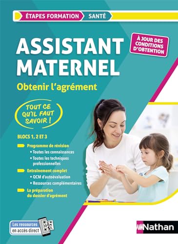 livre Assistant maternel - Préparation à l'agrément - EPUB