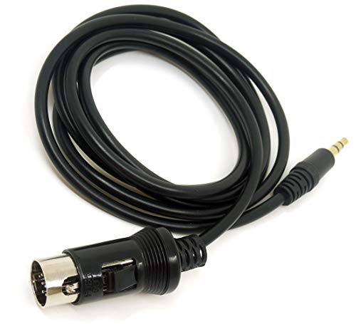 Colorparts2016 Car Stereo Connector Radio Cd Changer Port To 3.5Mm Male Aux Cable Compatible With Kenwood Head Unit 13 Pin Interface #TOP3