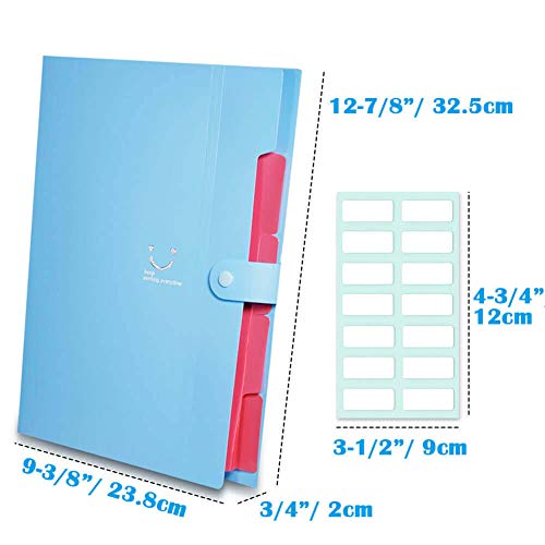 Selizo 5270 6 Pcs Expanding File Folder thumb #2