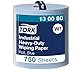 Tork Extra Starke Industrie Papierwischtücher Blau W1, Hohe Saugfähigkeit, 1 × 750 Blatt, 130080