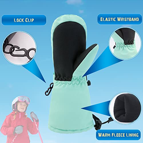 Winter Kids Waterproof Gloves For Boys Girls Snow Ski Toddler Baby Mittens Outdoor For Infant Teens 1-5T #TOP3
