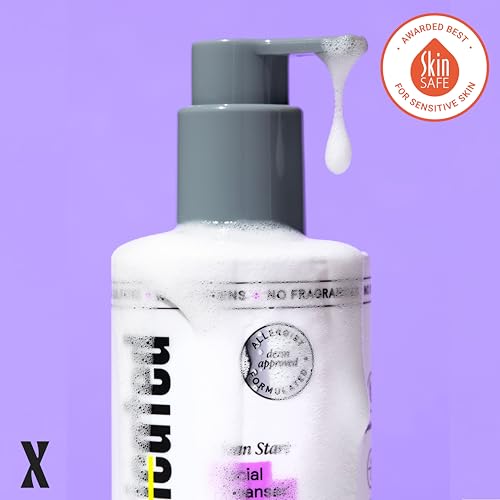 Face Wash - Gentle & Hydrating Face Cleanser for Sensitive Skin - Ceramides, Hyaluronic Acid & Glycerin - No Common Irritants - Non-Foaming - Soap Free - Fragrance Free - 7 Ounce - Image 4