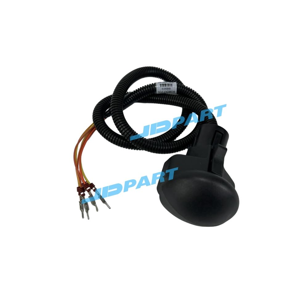 JDPARTS Auxiliary Four Switch Handle 6680414 Compatible with Bobcat Skid Steer Loader 653 751 753 763 773 853 863 864 873 963 7753