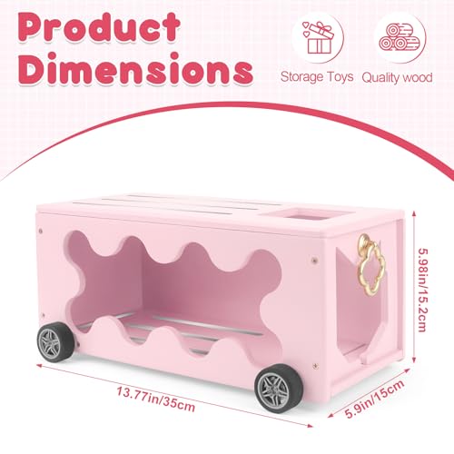 Image of for Tonies Box Organizer Shelf Storage, Treasure Chest Cart for Tonie Shelf Magnetic, Compatible with Tonie box 1 /2 Player Tonies Figures Characters for Children, Display Collection 20~30 Characters