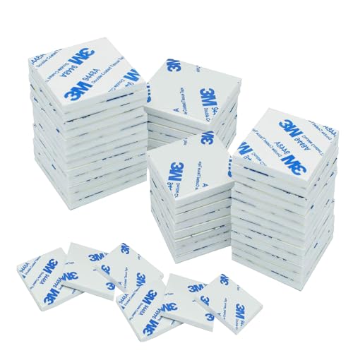 Yision Fita de Espuma Dupla Face, Adesivos de Espuma Quadrados Fortes, Almofadas Adequadas para Pare