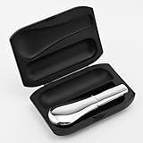 Aluminum Alloy Spoon-Type Pipe, Magnetic Three-Layer Structure Safety Pipe, Pipe Gift, With Gift Box, Smoking Enthusiast Accessories (Silver)