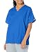 Cherokee Women's V-Neck Scrub Top, Royal, Small