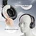 P PUPGSIS Studio Headphones - DJ Headphones - Professional 40kHz Hi-Res Stereo - Wired Recording Headphone Audio Monitors- 1/4 to 3.5mm Audio Jack for Recording/Mixing/Podcast/Guitar/Piano