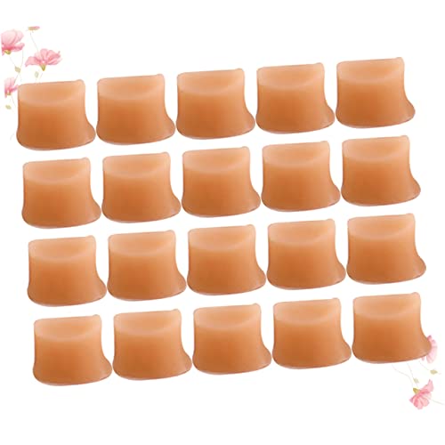 SUPVOX 20Pcs Durable Flute Pads High Grade Silicone Key Cushion for Trumpet Horn Essential Musical Accessory for Optimal Performance