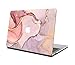 Produktbild AOGGY Kompatibel mit MacBook Air 33 cm (13 Zoll) Hülle 2020 2019 2018 A2337 M1 A2179 A1932 mit Retina-/Touch-ID, farbige Kunststoff-Hartschale in Pink und Lila
