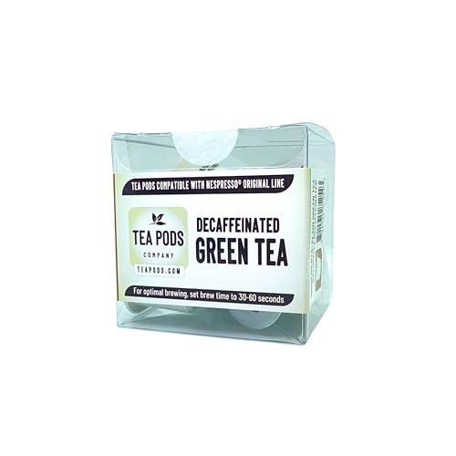 Miniatura 62 de Cápsulas de té negro compatibles con Nespresso OriginalLine, cápsulas de té de ceilán de una sola porción para máquinas de preparación de café