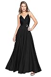 evening satin gown, braidsmaid dress