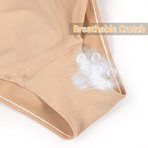 Image of WYHDY Women and Girls Camisole Undergarment Leotard Ballet Briefs Seamless Underwear Dance Wear