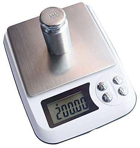 Báscula electrónica portátil precisión 200g/0.01g miniatura 3