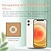 Risidamoy for iPhone 12 MINI OEM Main Rear Back 12MP Camera Replacement Ultra Wide Optical Image Stabilization Smart HDR 4K 60fps Video Metal Case Flex Cable Connector Repair A2176 A2398 A2399 A2400