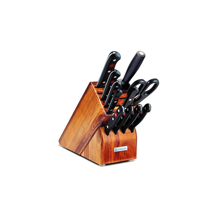Wusthof-Gourmet-12-Piece-Acacia-Knife-Block-Set Wusthof Gourmet 12 Piece Acacia Knife Block Set