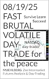 08/19/25 NASDAQ 100 day-trader (2025 5% of futures day-traders have the discipline, skill to win Book 10)