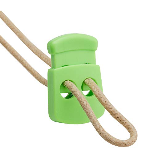 Drawstring Stop Snapklik.com : DYZD Multi-Purpose Plastic Double Hole Cord Lock For ...