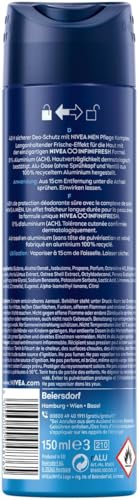 NIVEA Men Fresh Active Deodorant Spray 6 x 150 ml Pack of 6 - image 3