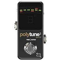 Polyphonic Tuning Technology: Tune all strings at once with polyphonic mode, or switch to chromatic mode for individual string tuning. Built-In Bonafide Buffer: Preserves your tone with zero signal degradation, even in complex pedalboard setups. Brig...
