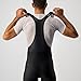 CASTELLI Men's Entrata Thermal Bibknicker for Road and Gravel Biking I Cycling - Black - Large