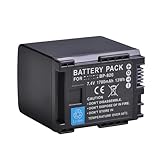 Batería de litio: BP-820 BP820 Batería + Cargador USB LED, compatible con Canon, for VIXIA HF G30 G40 XA10 XA20 XA25 XA30 XA35 XA40 XA45 XA50 GX10 HFG21 HFG40 HFM300