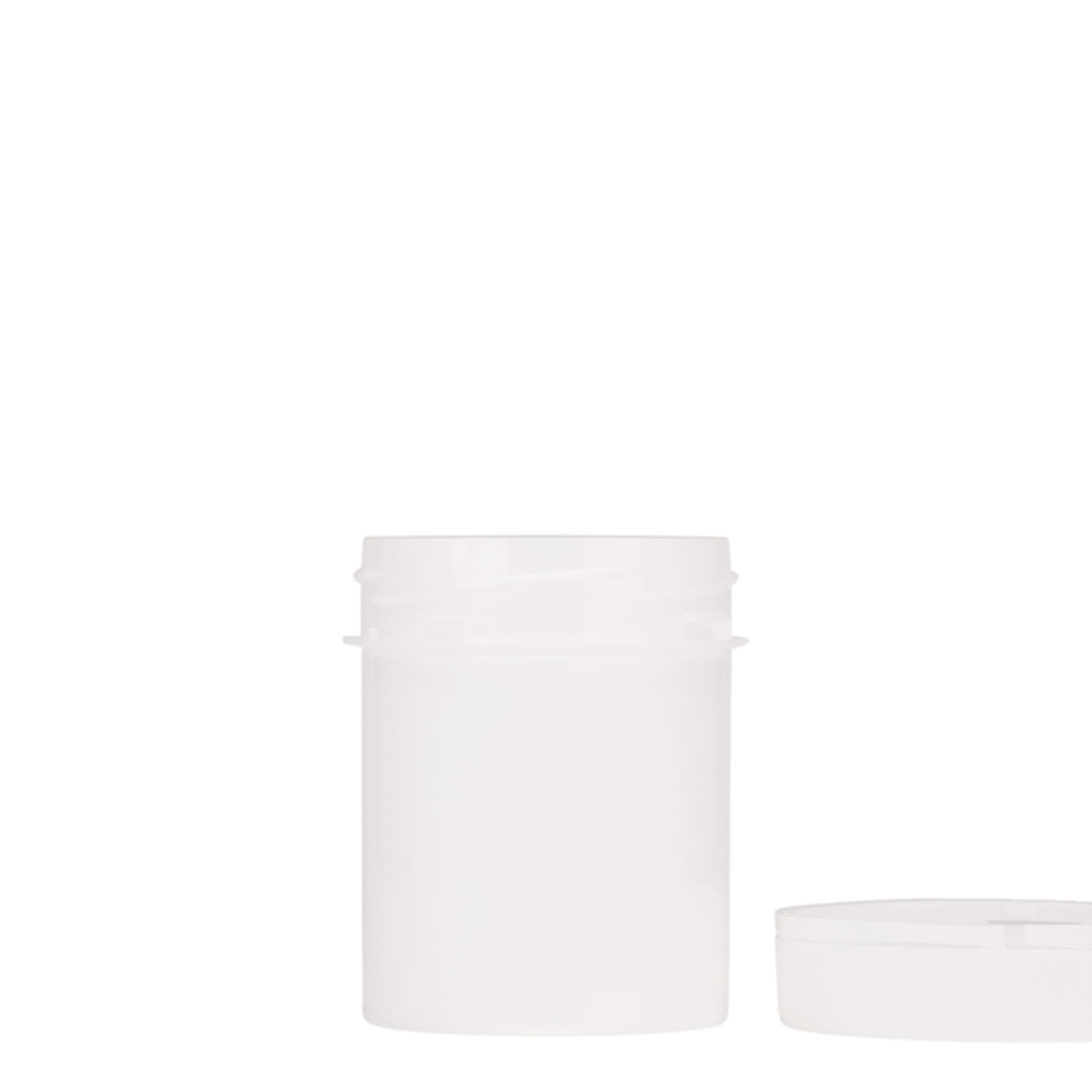 24er Set Kunststoffdose 150 ml Securilock weiß PP ideal für Kosmetik Lebensmittel Proben Aufbewahrung extra dicht